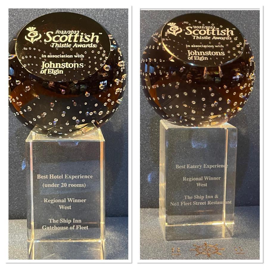 The Ship Inn - Winner Best Hotel Experience 2024 Visit Scotland Gatehouse of Fleet Esterno foto